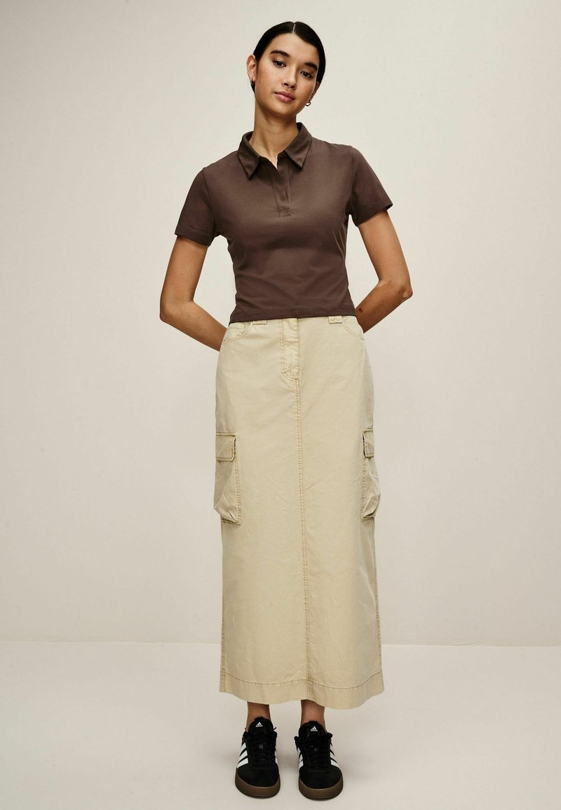 Next REGULAR FIT - Polo - chocolate brown