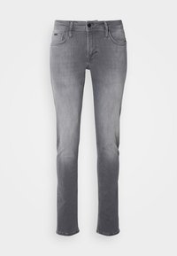 OZZY POWER STRETCH TAPERED - Vaqueros slim fit - steel grey