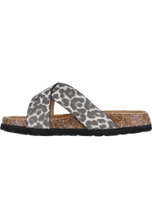 ZIGZAG TURHANG - Pantolette flach - leopard