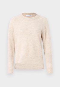 SLFLULU LS O-NECK B NOOS - Jumper - birch melange