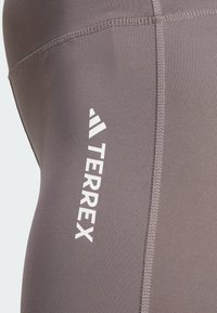 Adidas Terrex TERREX MULTI TIGHT - Tamprės – kelnės - charcoal