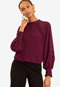 Love & Roses PLEATED REGULAR FIT - Blůza - red