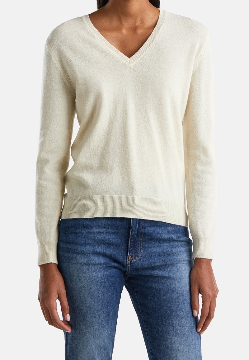 United Colors of Benetton Pullover - off-white