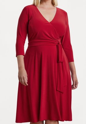 Robe en jersey - red