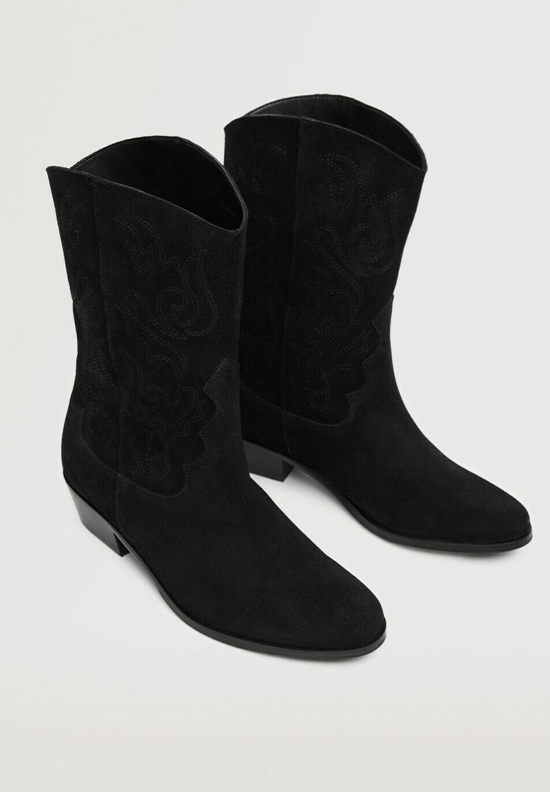 Mango Kids REGNI - Botines camperos noir/negro -