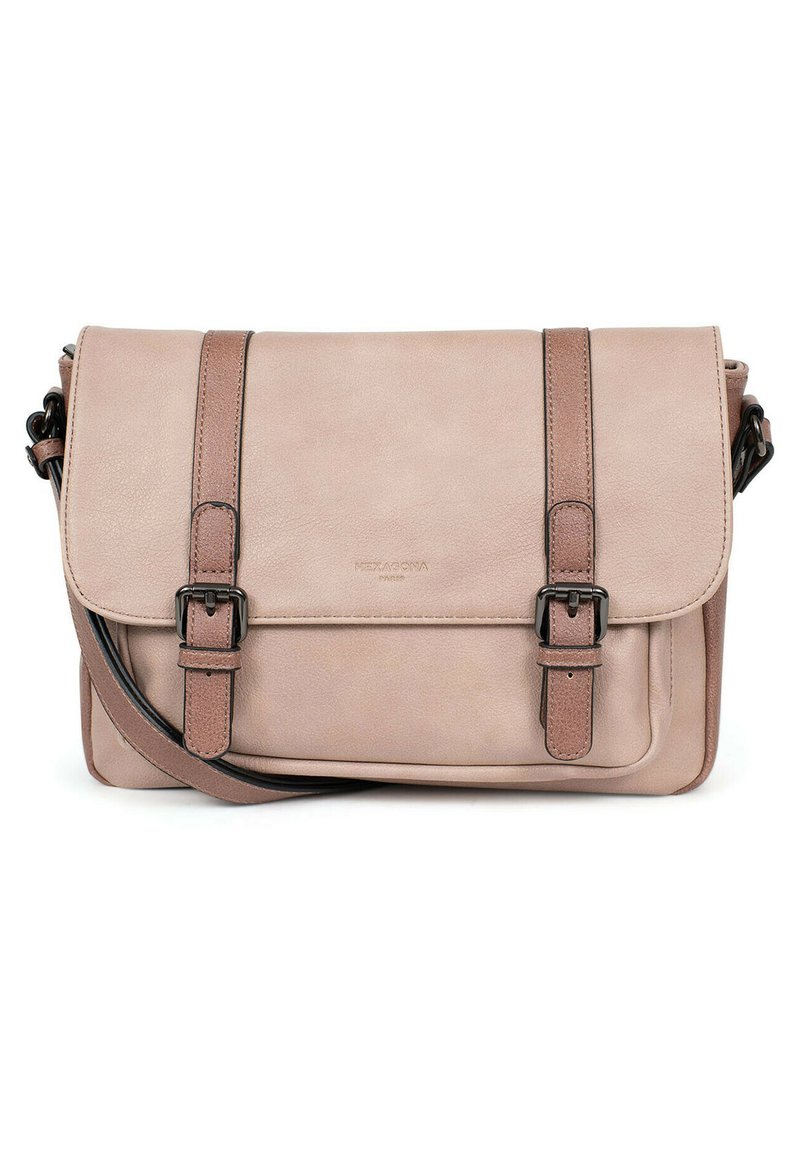 Hexagona GRACIEUSE - Borsa a tracolla - poudre   vieux rose
