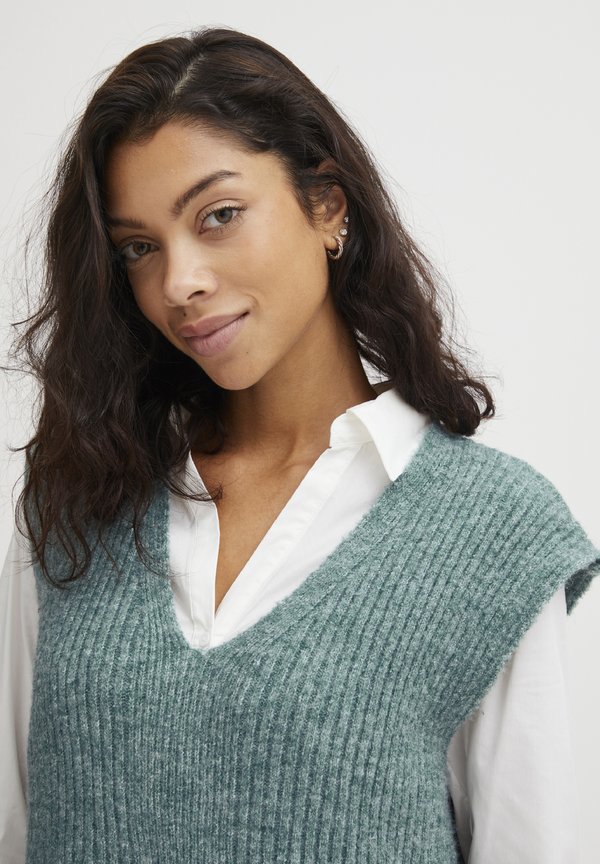 BYMAYLY - Jumper dress - bayou melange4