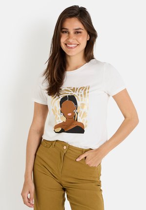 Grain de Malice Camiseta estampada - blanc