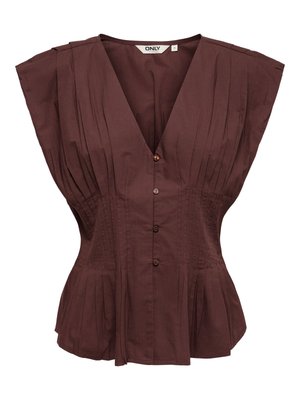 ONLY, TOP ONLMILA TOP - Topp - brown stone