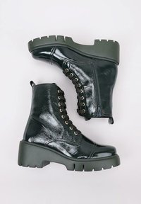 Unisa JULIET PCR - Botines con cordones - green