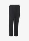 SOFT LUX STRAIGHT LEG PANTS - Παντελόνι φόρμας - black
