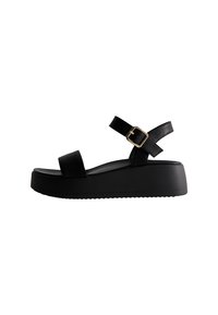 FLATFORM  - Sandalen met plateauzool - black