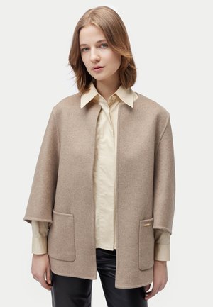 MIT TASCHE - Leichte Jacke - taupe