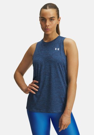 Under Armour SLEEVELESS TANK TWIST - Top - blue atlantis