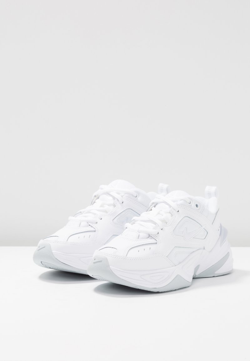 Nike Sportswear M2k Tekno Trainers White Pure Platinum White Zalando Co Uk
