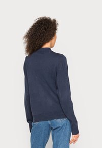 VILA Strickpullover - dark blue