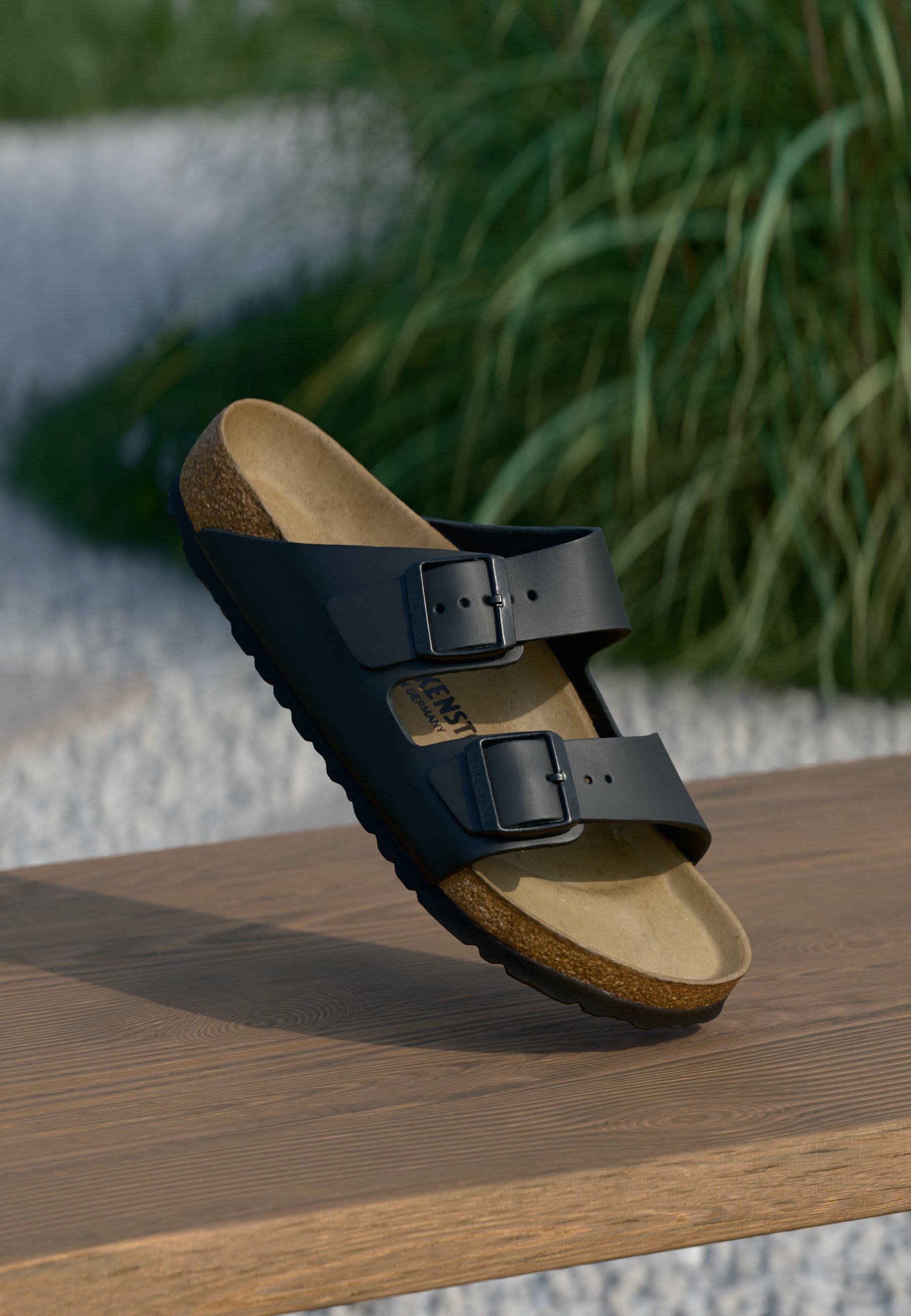 birkenstock arizona negro