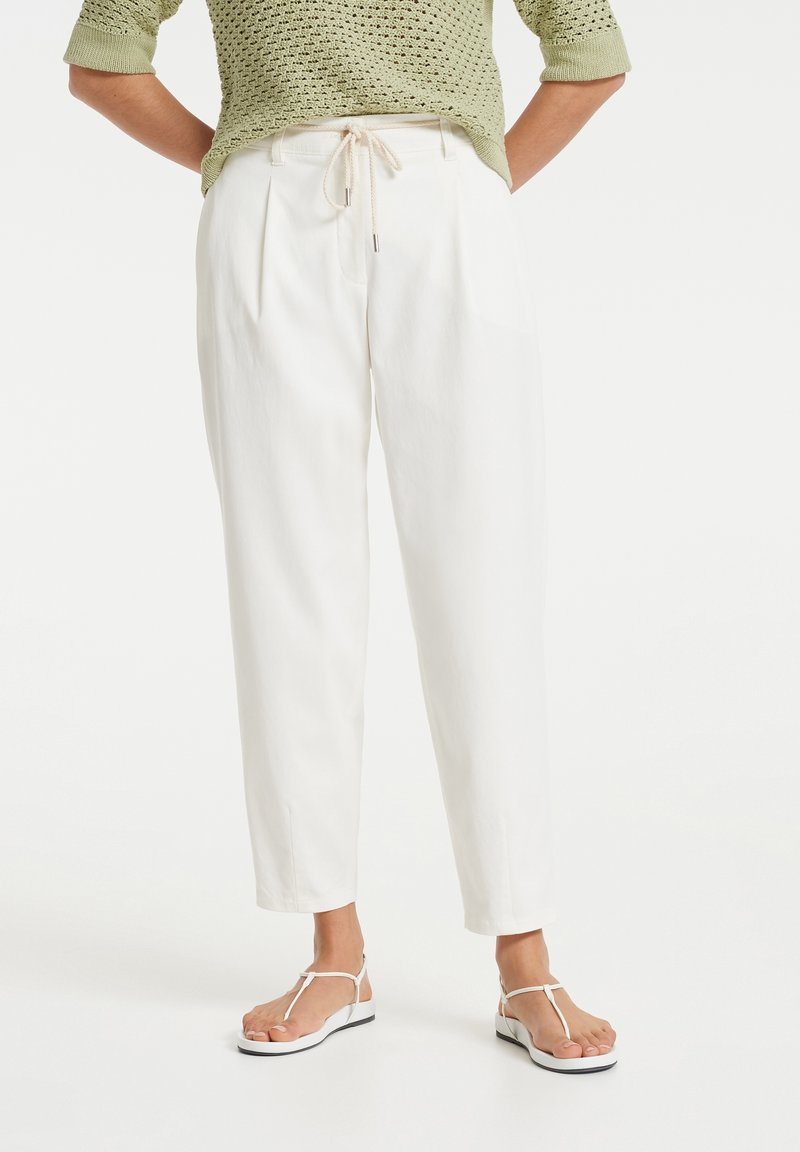 OPUS Tygbyxor - off-white