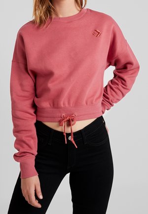 Sweatshirt - light red