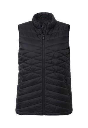 Ulla Popken, HYPRAR QUILTED  - Chaleco - black