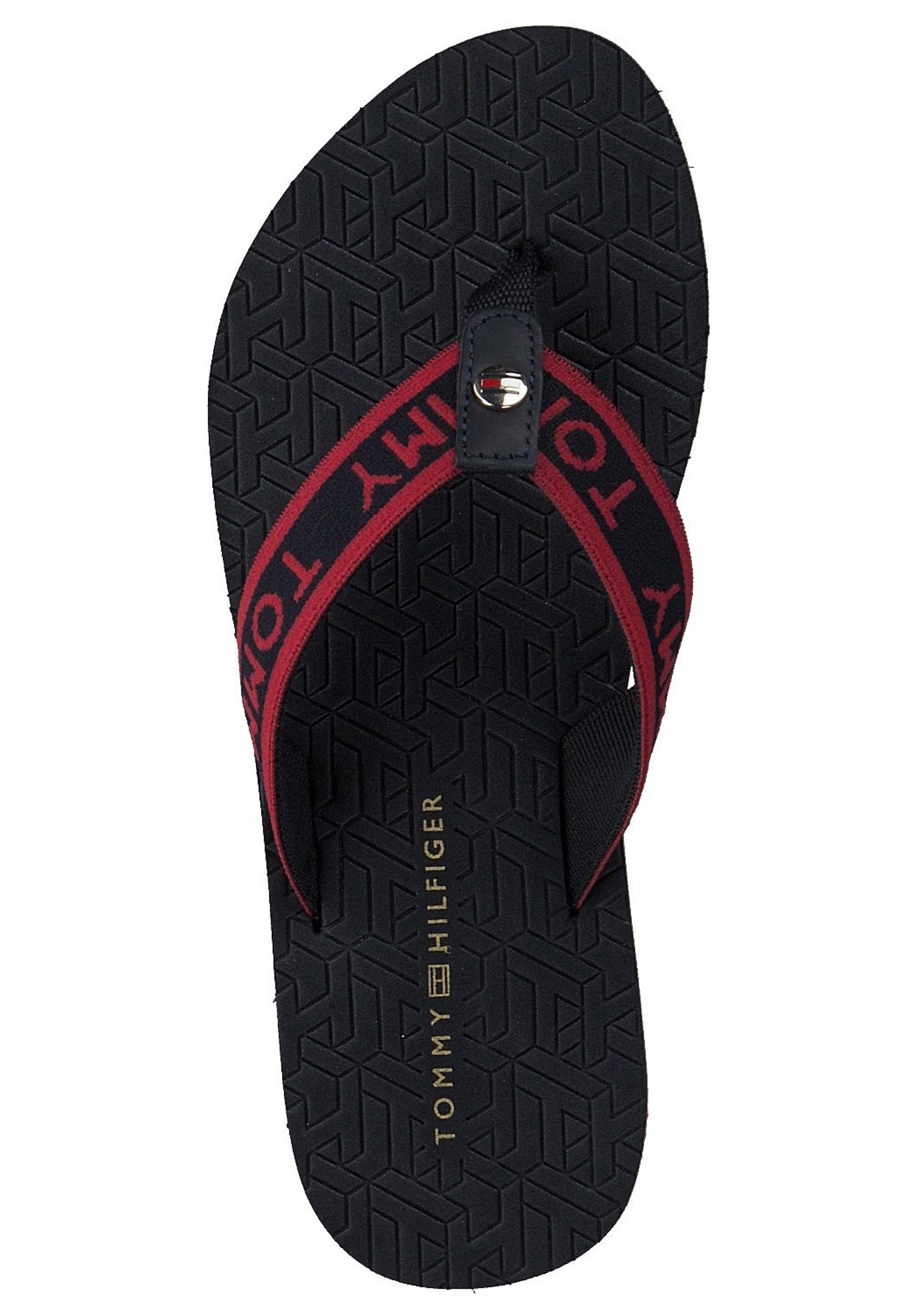 Tommy Hilfiger Chanclas de dedo - red/white/blue/azul - Zalando.es