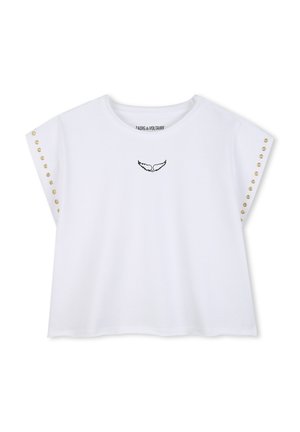 KURZÄRMELIGES  - T-shirt imprimé - blanc