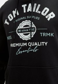 TOM TAILOR Sweatshirt - black