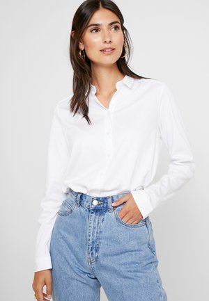 Langarmshirt - weiß