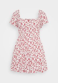 Open Back Channeled Skort Dress - Denní šaty - sunset