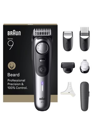 BRAUN BARTTRIMMER - BT9520 - SATIN CHROME - Rasierapparat - satin chrome