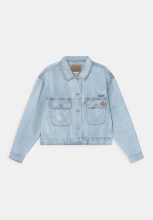 MEET AND GREET SCRUNCHIE TRUCKER - Kurtka jeansowa