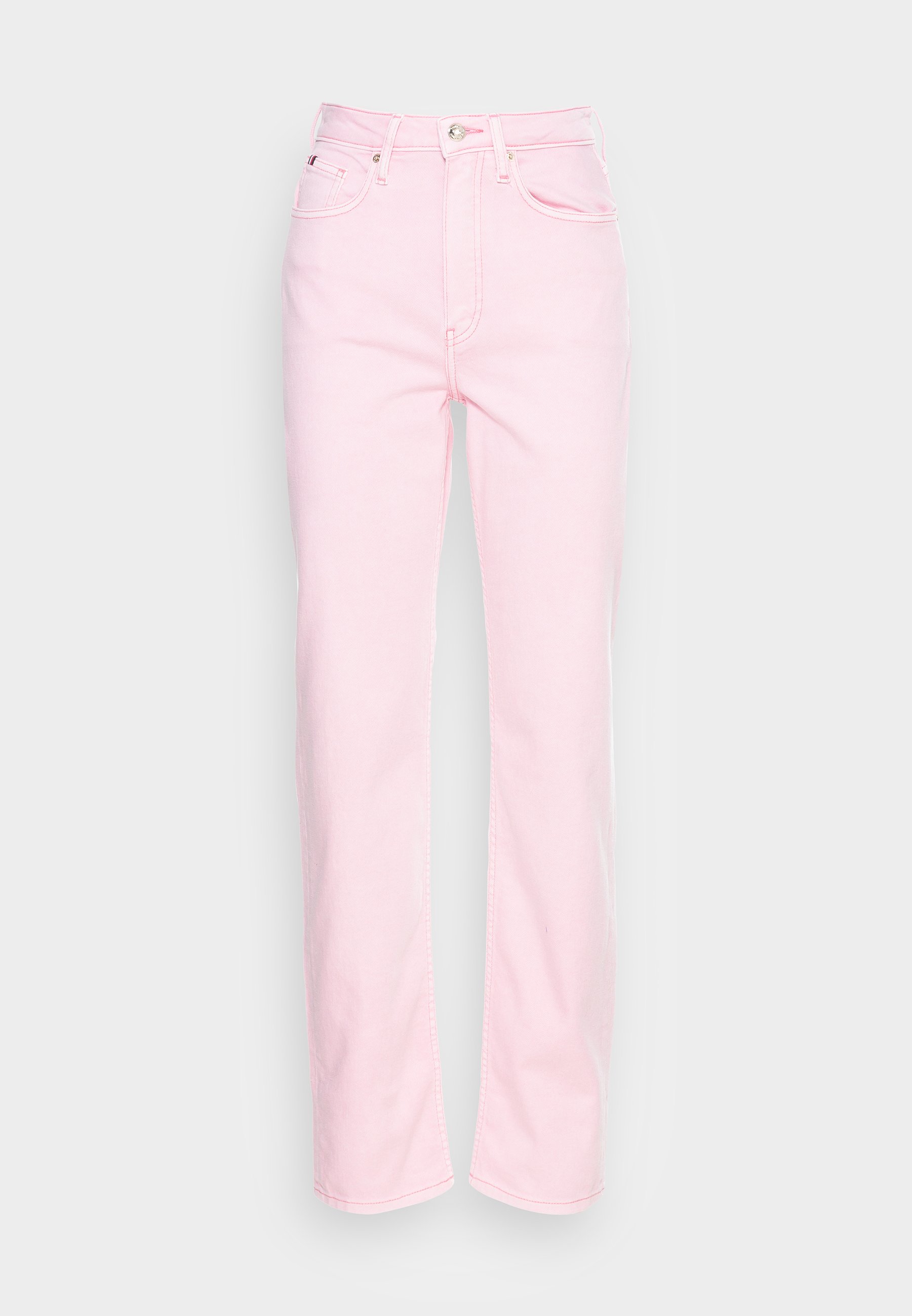 Tommy Hilfiger NEW CLASSIC - Jeans Straight Leg - pastel pink/rosa -  Zalando.de