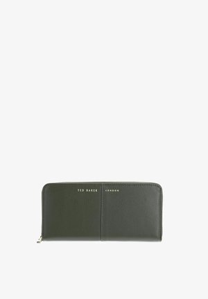Ted Baker, AMINNE LARGE ZIP AROUND PURSE - Portefeuille - dk - green
