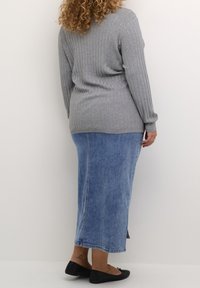 Kaffe Curve Trui - metallic grey