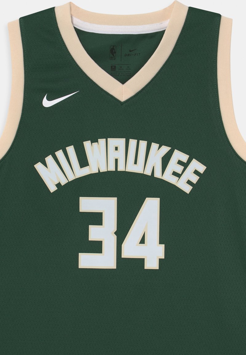 Nike Performance NBA MILWAUKEE BUCKS ANTETOKOUNMPO GIANNIS ICON SWINGMAN BOYS - Camiseta NBA - green/verde - Zalando.es