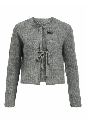 Cardigan - medium grey melange