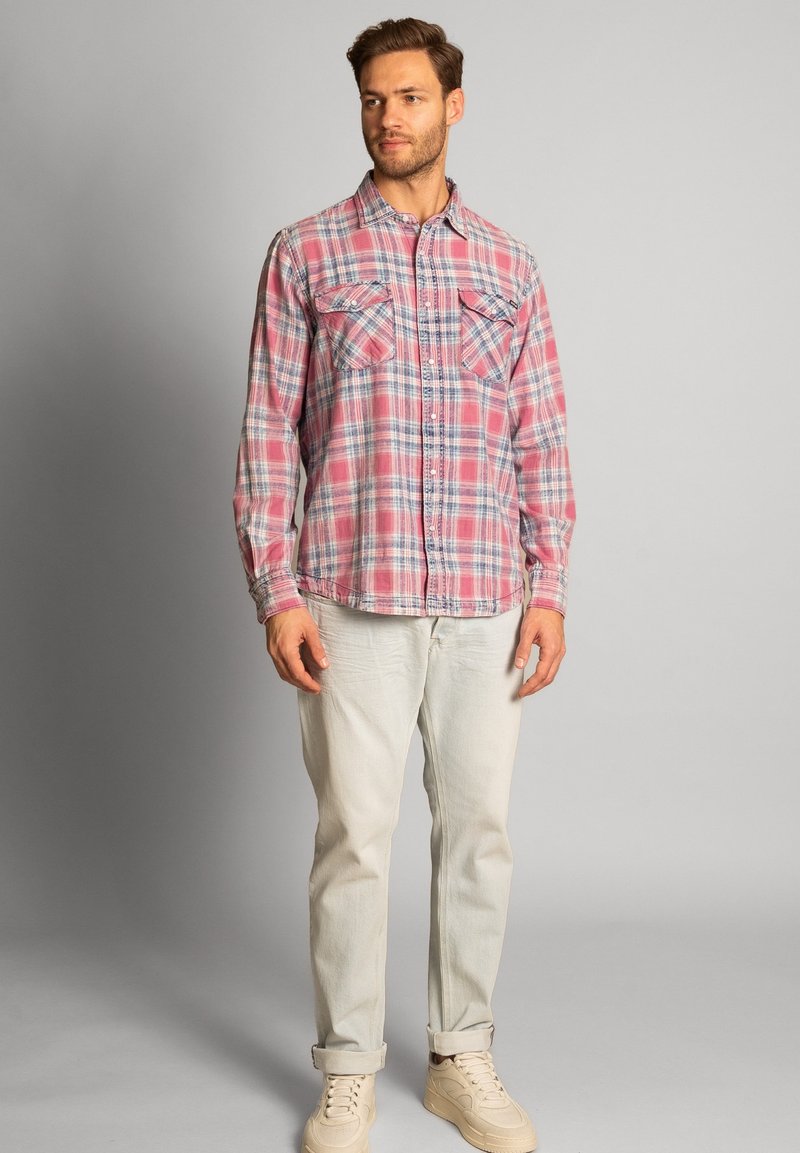 Replay Overhemd donkerroze