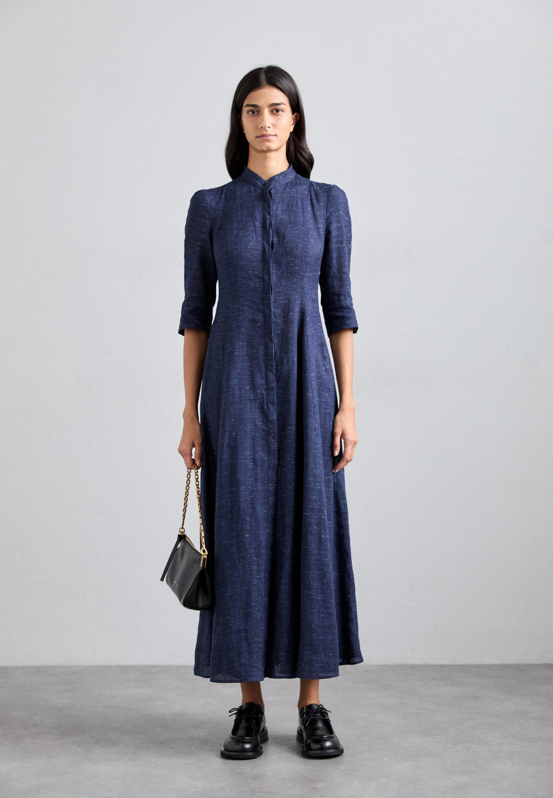 Emporio Armani DRESS - Maxi dress - navy/dark blue - Zalando.co.uk Emporio Armani DRESS - Maxi dress - navy/dark blue - Zalando.co.uk