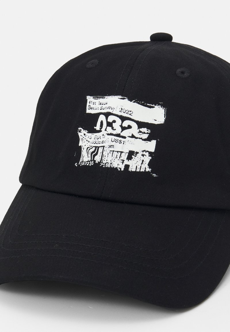 Herren Mützen, Hüte & Caps | 032c BARCODE UNISEX Cap black/schwarz - EC36684 Herren Mützen, Hüte & Caps | 032c BARCODE UNISEX Cap black/schwarz - EC36684