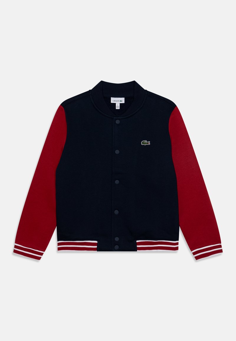 Lacoste CORE ESSENTIALS UNISEX - Sweat zippé - navy blue