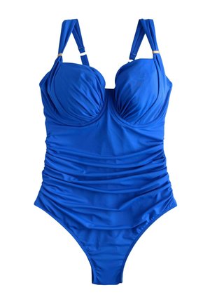 Next REGULAR FIT - F-K UNDERWIRED TUMMY CONTROL SWIMSUIT . - Badedragt - blue