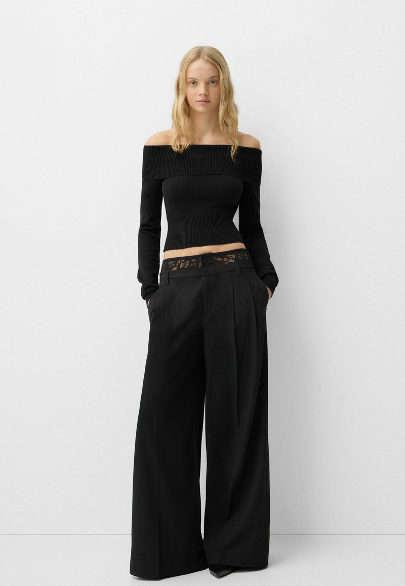 Bershka Broek zwart