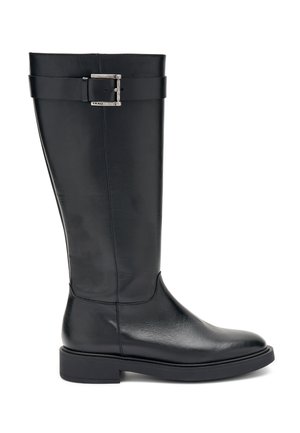 WITH BUCKLE - Bottes - black