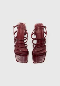 ALOHAS AUBREY - High heeled sandals - onix burgundy