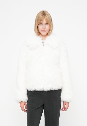 SHORT ZIP FRONT  - Talvitakki - off-white