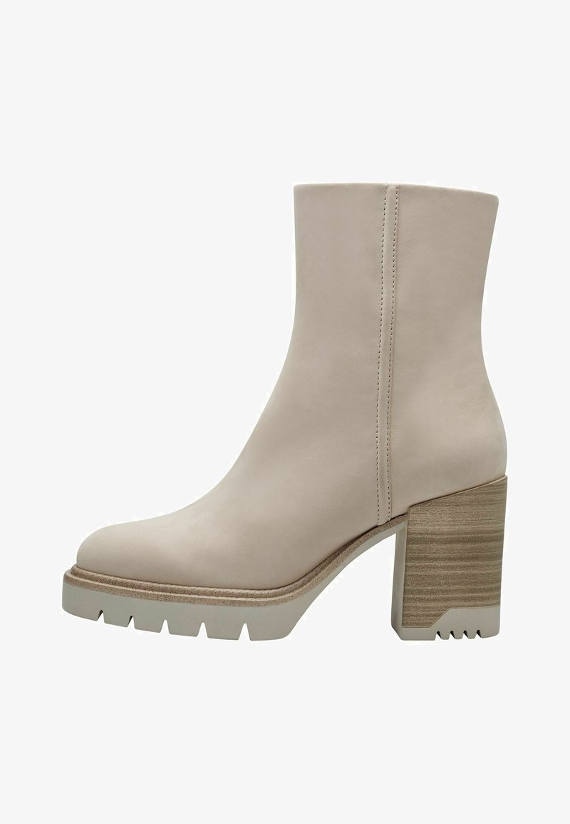 Tamaris Platform ankle boots - ivory