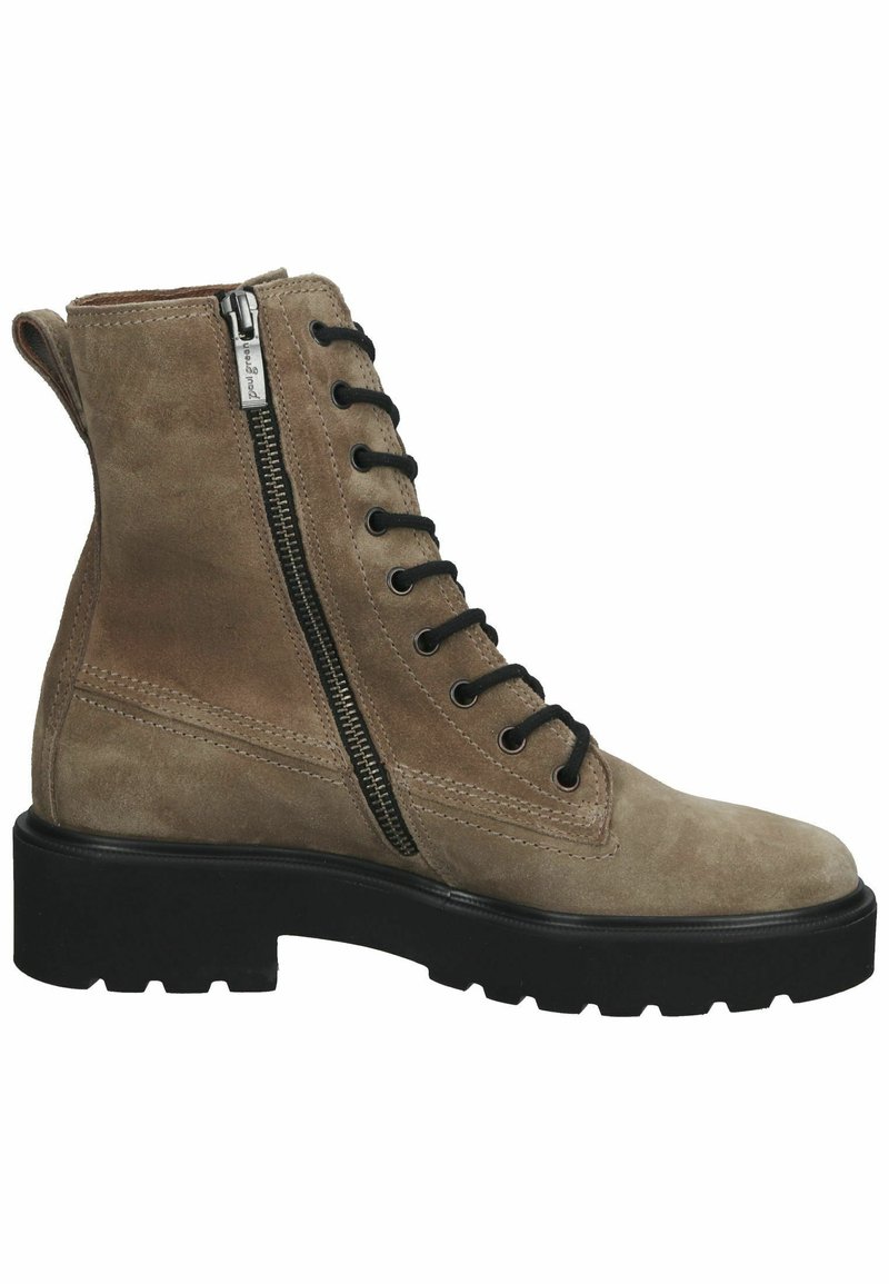 Damen Sneaker | Paul Green Schnürstiefelette hellbraun - ER89381 Damen Sneaker | Paul Green Schnürstiefelette hellbraun - ER89381