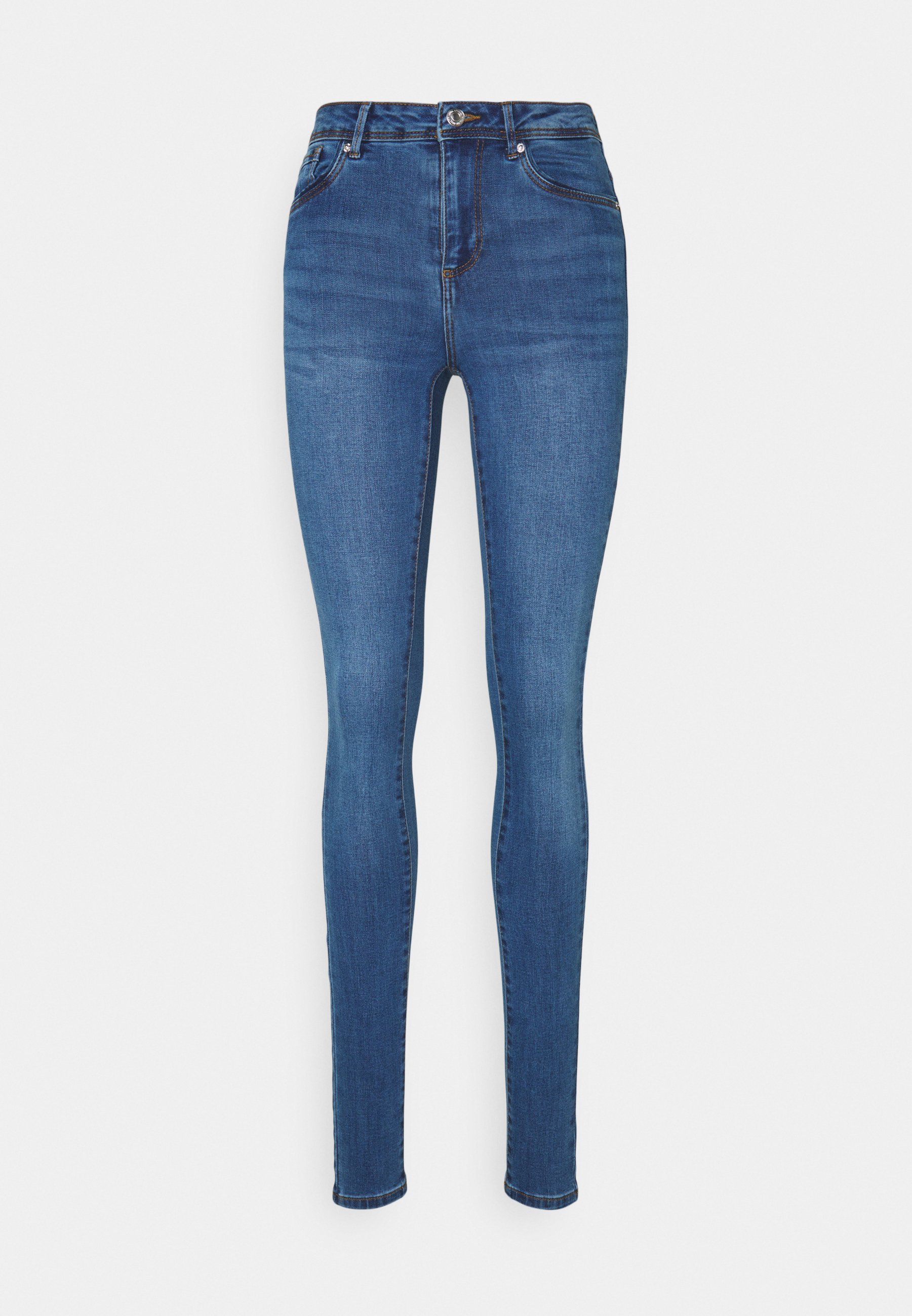 Vero Moda Tall VMTANYA PIPING Jeggings dark blue/dark-blue