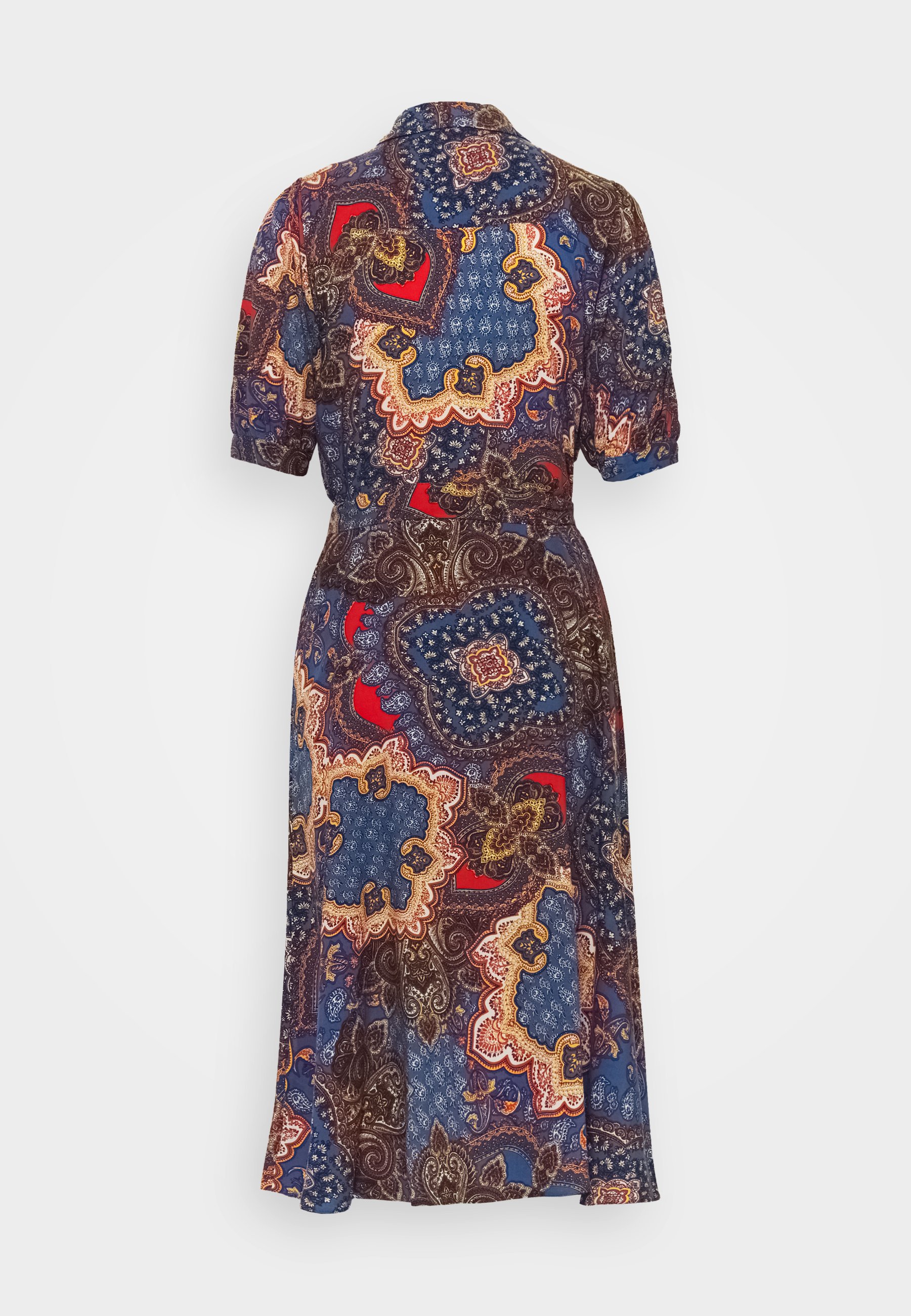 wallis blue paisley dress