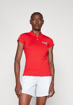 EA7 Emporio Armani MULTI SPORT VENTUS7 - Polo shirt - racing red